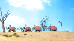 15mm Elephants Corvus Belli Desert Terrain