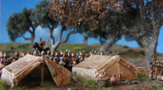 Rough camping  – Carthaginian Field Camp for Field Of Glory/DBX in 15mm Part I