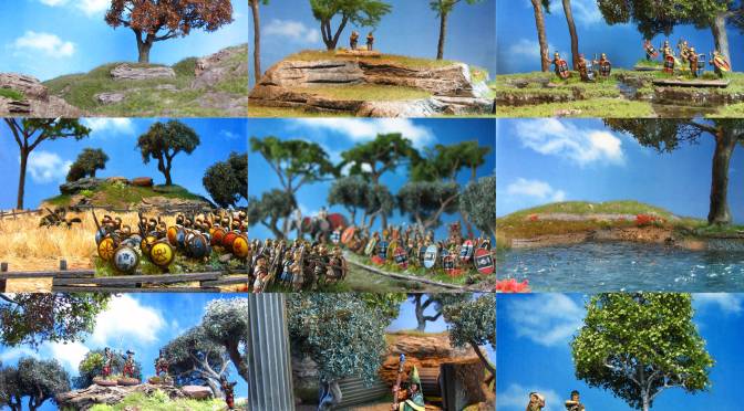 Remnants of the Past – a collection of mediterranean terrain pieces for 15mm and 28mm