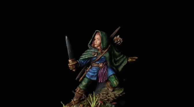 Stick and Stone – Nienna Elven Ranger by Reaper Miniatures